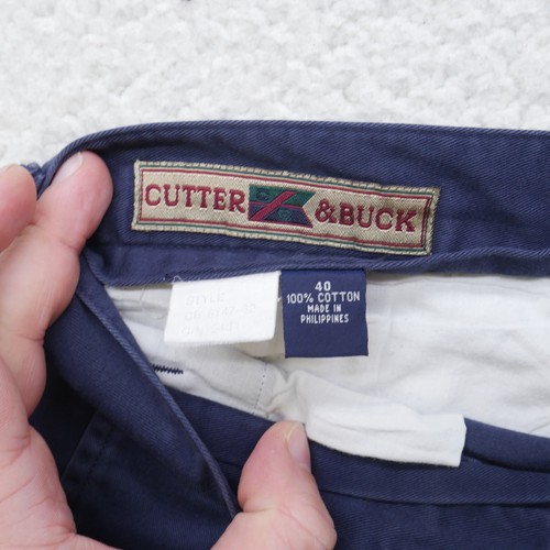 Cutter & Buck Shorts Mens 38 Pleated Golf Chino Casual Outdoor Comfort Classic - Picture 3 of 7