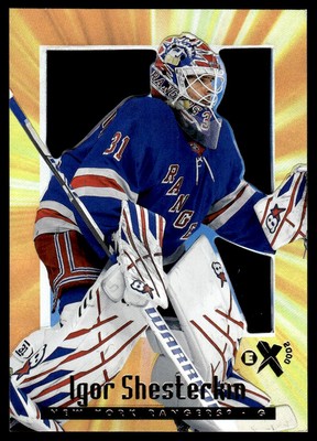 Igor Shesterkin #19 2023-24 SkyBox E-X 2000 NHL Card New York Rangers