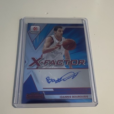 Panini Ioannis Bourousis Olympiacos Autograph X-Factor Contenders 2025-26 /49