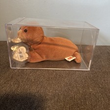 Ty Beanie Baby Tusk The Walrus 3rd Gen Hang Tag 2nd Gen Tush Mint With Mint Tags