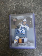 2023-24 Engrained Rookie Patch Auto 4 Color 10/49 Hugh McGing Card# 156