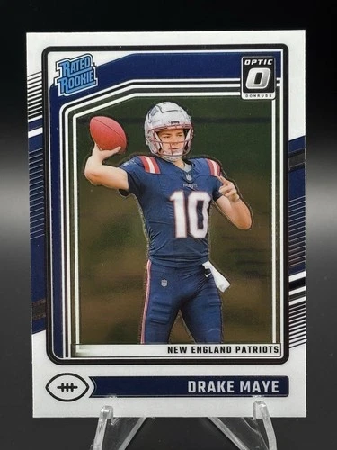 2024 Panini Donruss Optic Rated Rookie Drake Maye Rookie Card #229 Patriots NFL