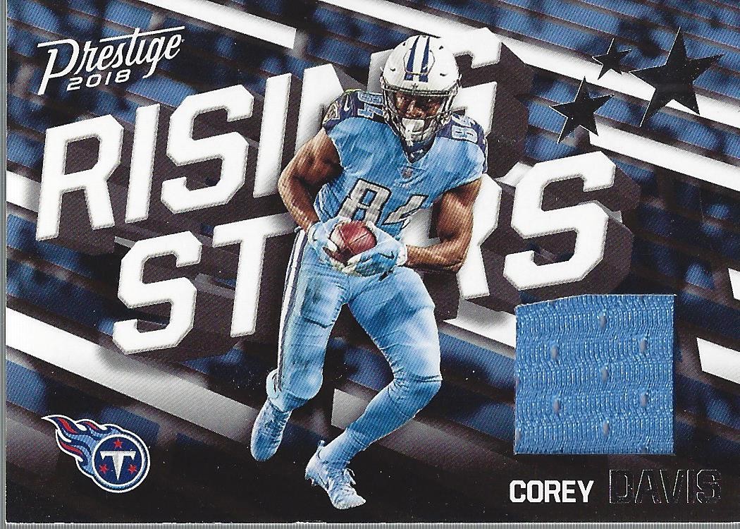 2018 Prestige Rising Stars Jerseys #5 Corey Davis Jersey - FB