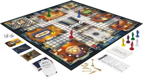 Cluedo Juego De Mesa Para La Familia Hasbro Misterio Investigación 8+ Años - Imagen 4 de 6