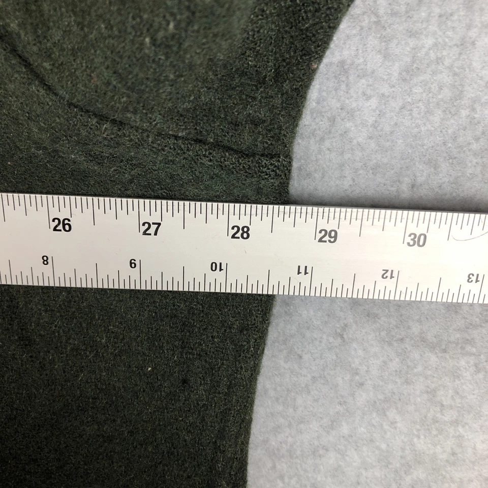 Cabela's Wool Button-Front Shirt Green Mens 2XL Regular Outdoors Comfort - Image 4 of 4