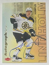 Hampus Lindholm 2025-26 Upper Deck Flair #A-HL Autographics Bruins