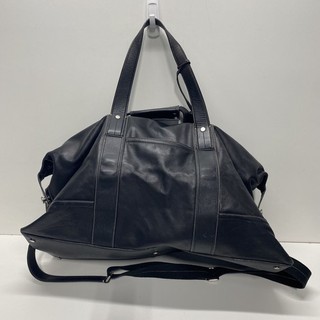 Coach Black Leather Vintage 2000s Transatlantic Duffle Bag Weekend Travel Bag