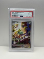 Pokemon TCG Bulbasaur Stellar Crown Card #143/142 English, PSA 10