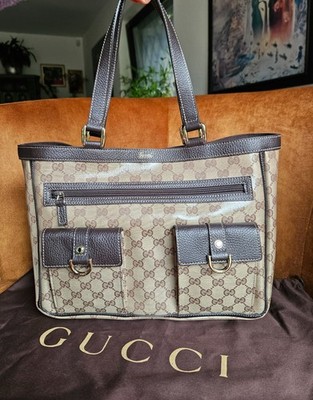 Gucci GG ''Abbey'' Tote Bag aus Guccissima Canvas Hardware in gold neu/ ungetragen