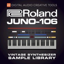 Roland Juno 106 Synthesizer Sample Library Instant Delivery 