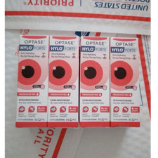 4x OPTASE HYLO FORTE Preservative-Free Eye Drops 0.33 fl oz Dryness Relief