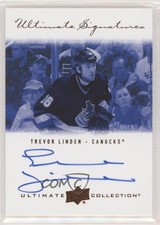 2021 Ultimate Collection 2000-01 Signatures Retro Trevor Linden #USR-TL Auto 3vx