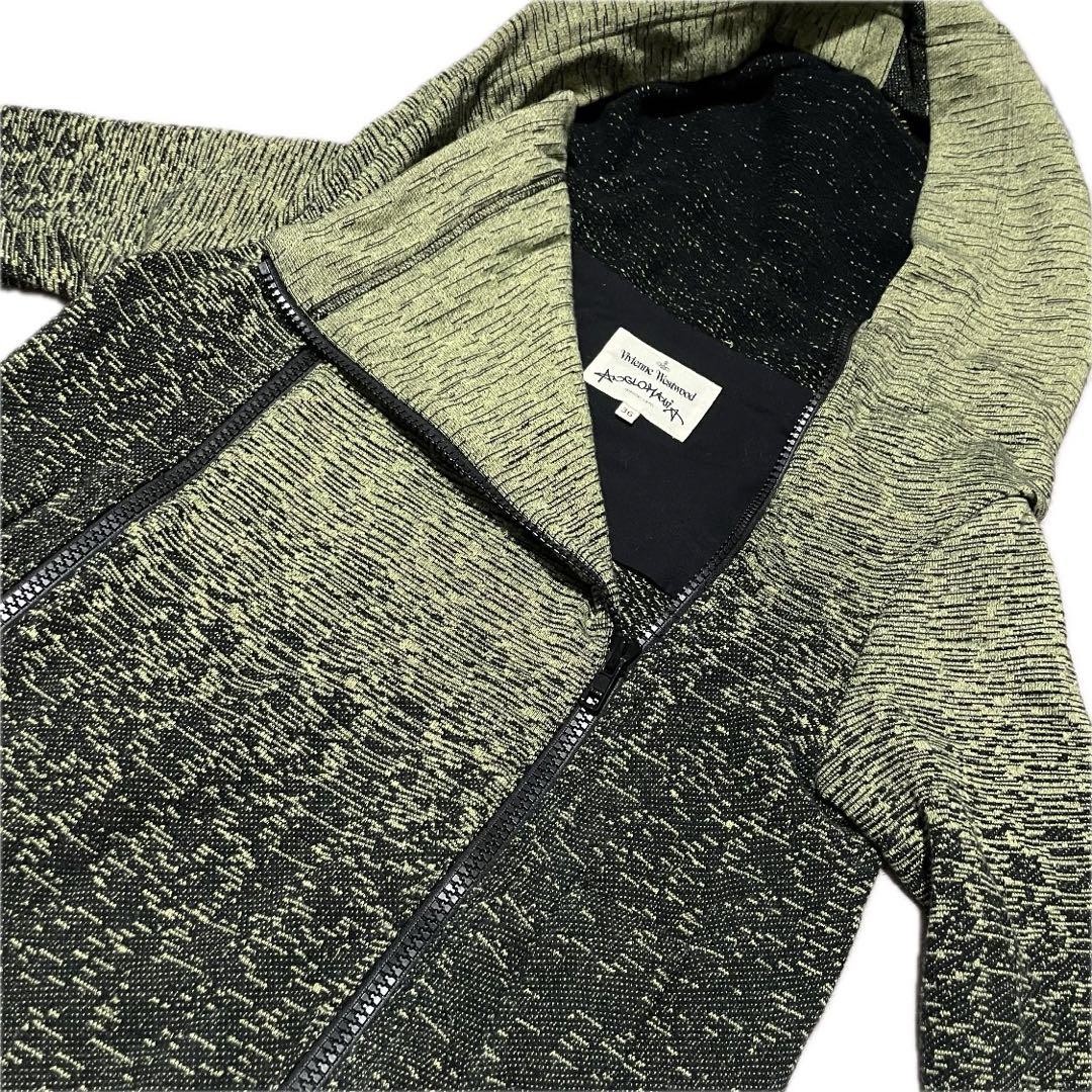 ヴィヴィアンウエストウッド【美品】2way ニット パーカー ブルゾン Vivienne Westwood 2Way Knit Hoodie Blouson Women's #EC BZA