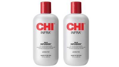 Chi Infra Silk Infusion Leave-In Reconstructing Treatment To All Hair Types