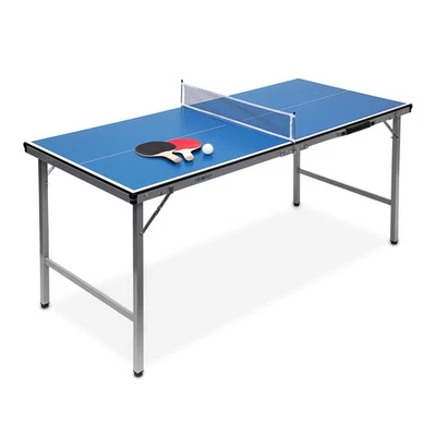 Table de ping-pong léger 17,2 kg table de tennis pliable mini table de ping-pong - Photo 1/4