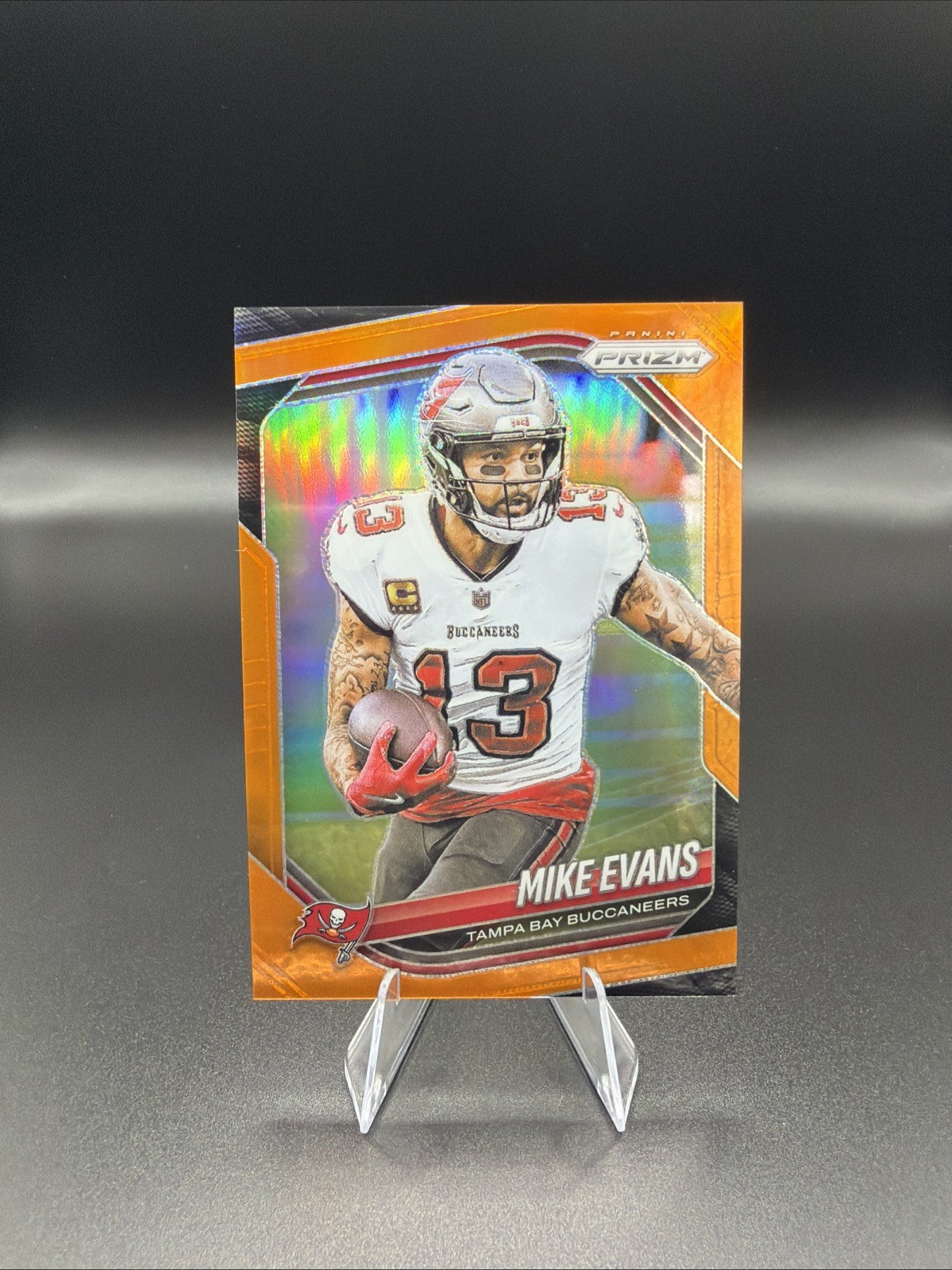 Mike Evans #225 Tampa Bay Buccaneers Prizm Football 2025 Orange Prizm /249