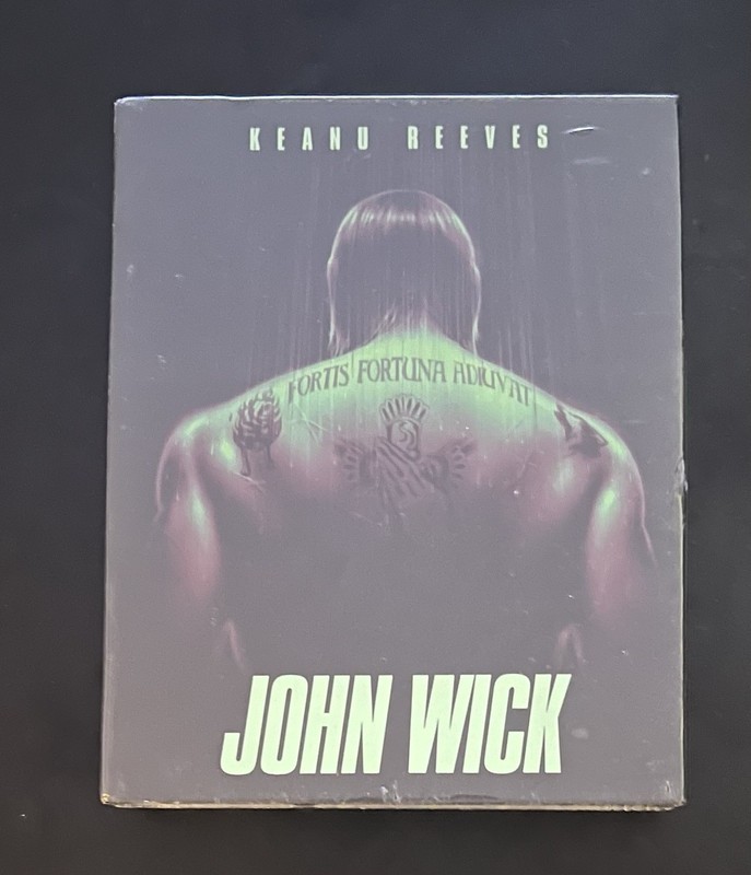 JOHN WICK TITANS OF CULT 4k UHD Steelbook Limited Edition NEW, Sealed!!!