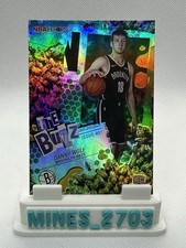Danny Wolf The Buzz Green Parallel RC 2025-26 Topps NBA Hoops #TB-27 Nets Rookie
