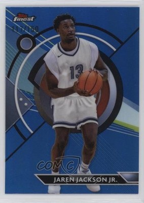 2023-24 Topps Finest Common Blue Refractor 117/150 Jaren Jackson Jr #58 1b30