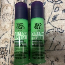 TIGI Bed Head Curls Rock Amplifier Mega Shaping Cream 3.38 fl. oz. LOT OF 2 NEW