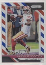 2018 Panini Prizm Red White & Blue Prizm Marquise Goodwin #29 fm0