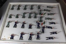 Heyde 48mm WWI esercito tedesco e bersaglieri italiani in azione con scatola originale