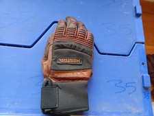 SINGLE GLOVE Hestra Fall Line Glove Size 8 BROWN Skiing Winter Leather Used