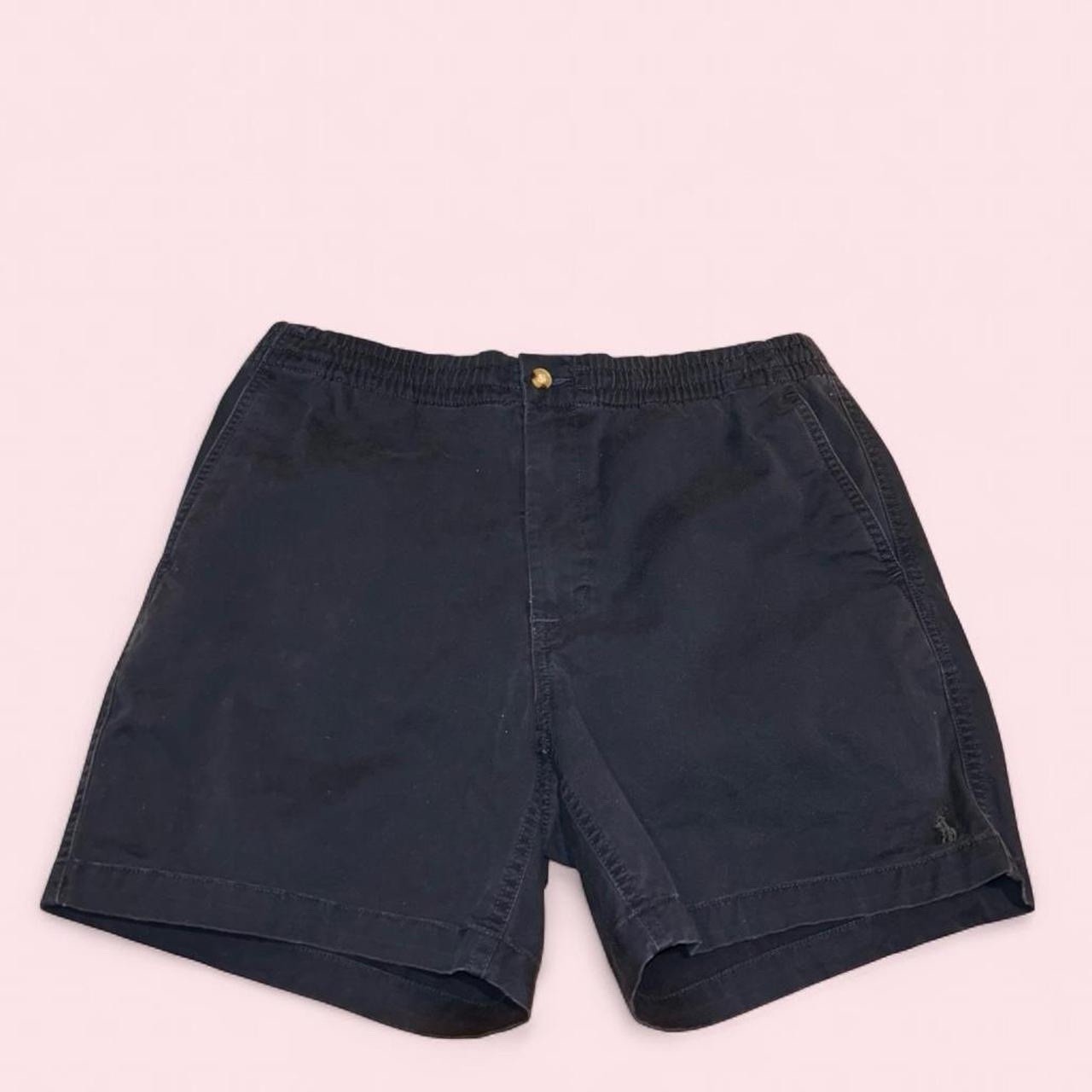 Polo Ralph Lauren Shorts Mens 30 Navy Blue Stretch Classic Fit Chino Preppy Golf