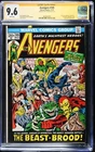 AVENGERS #105 CGC 9.6 SS ROY THOMAS WHITE SINGLE HIGHEST GRADED #4644662003