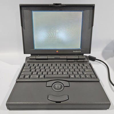 Apple Inc. PowerBook 150 Laptop Computer Notebook Vintage Powers On Ok READ!!!
