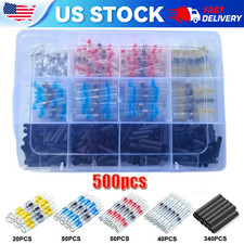Waterproof IP67 Heat  Shrink Wire Connectors Welding Ring Terminal Assortment Kit