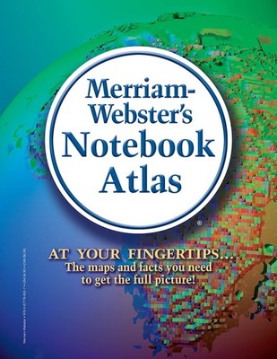 Merriam-Websters Notebook Atlas - Features Full-Color Maps - Fits in a 3-rin...