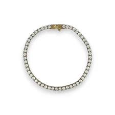 Tennis Bracelet - 10K Yellow Gold