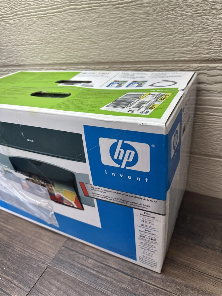 HP PSC 1400 Series 1401 1410 All-In-One Inkjet USB Printer Scanner Copier Sealed - Image 2 of 4