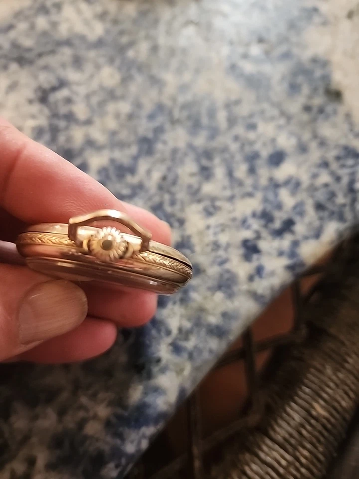 Vintage A. Lecoultre Pendant Or Pocket Watch 15 Jewels - Image 4 of 4