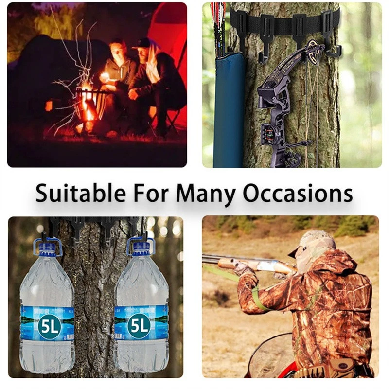 Plastic hooks Tree hooks For Hunting Outdoor Use Hooks Bow Combo Hanger - Image 2 of 4