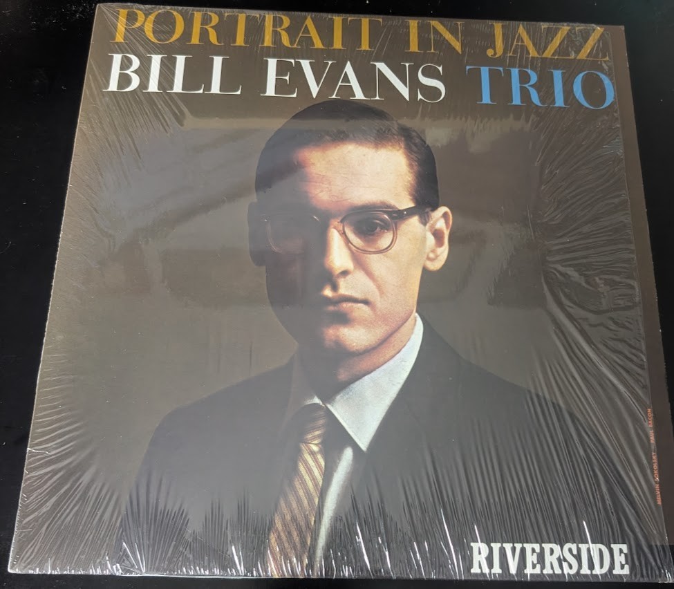 BILL EVANS TRIO Portrait In Jazz Newbury Comics Exclusive Limited Blue Vinyl LP 