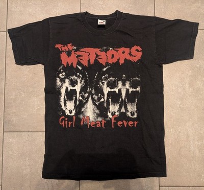 The Meteors Shirt Girl Meat Fever Größe S