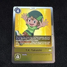 Digimon CCG T.K. Takaishi BT1-087 Foil Near Mint