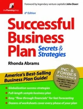 Successful Business Plan : Secrets and Strategies Paperback Rhond
