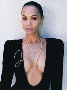 Zoe Saldana Signed | eBay