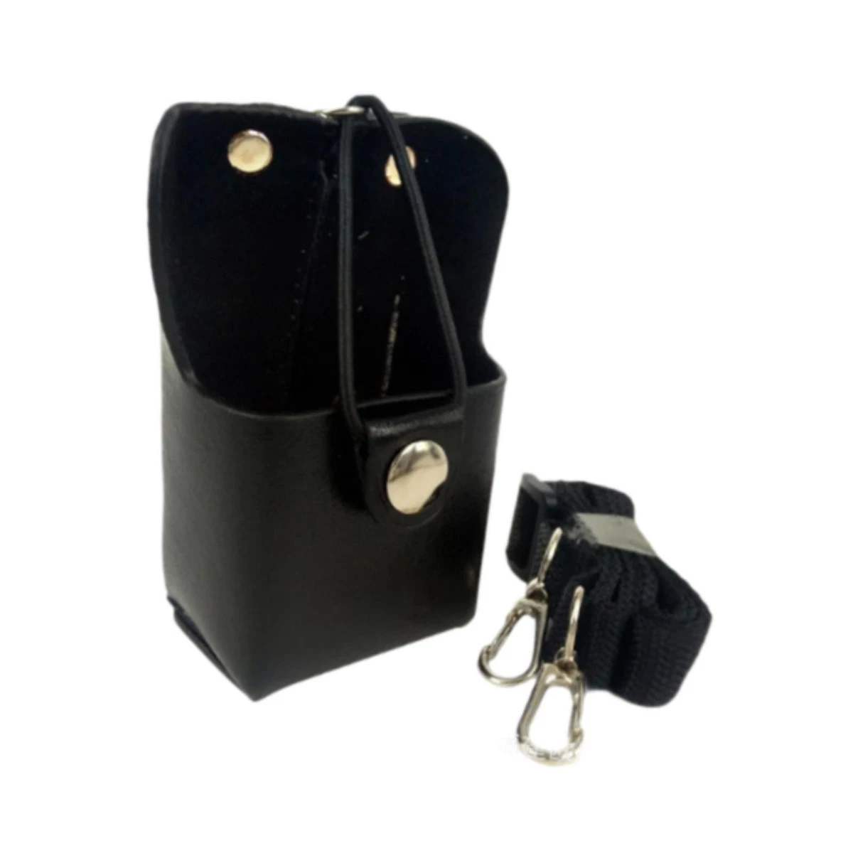 Mil-Tec Custodia Per Radio Con Retro In Velcro: Universale Con Elastico Regolabile (6,8x3x15,3 Cm, Nero)