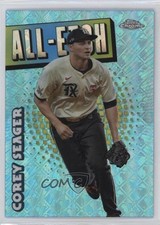 2025 Topps Chrome Logofractor Edition All-Etch Corey Seager #CAE-13 1hn7
