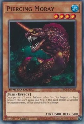 Piercing Moray - SBC1-ENC06 - Common - 1st Edition - Near Mint