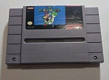 Super Mario World (Super Nintendo, 1992) GUARANTEED  #B (Tote G)