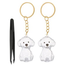 Pet Hair Holder Memorial Commemorative Supplies Dog Keepsake Keychain Charm