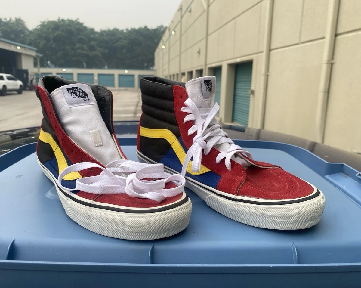 Vans SK8-Hi BMX Men\'s Blue High Top Skateboard Lace Up Sneakers Size US 5.5 Men main image 4