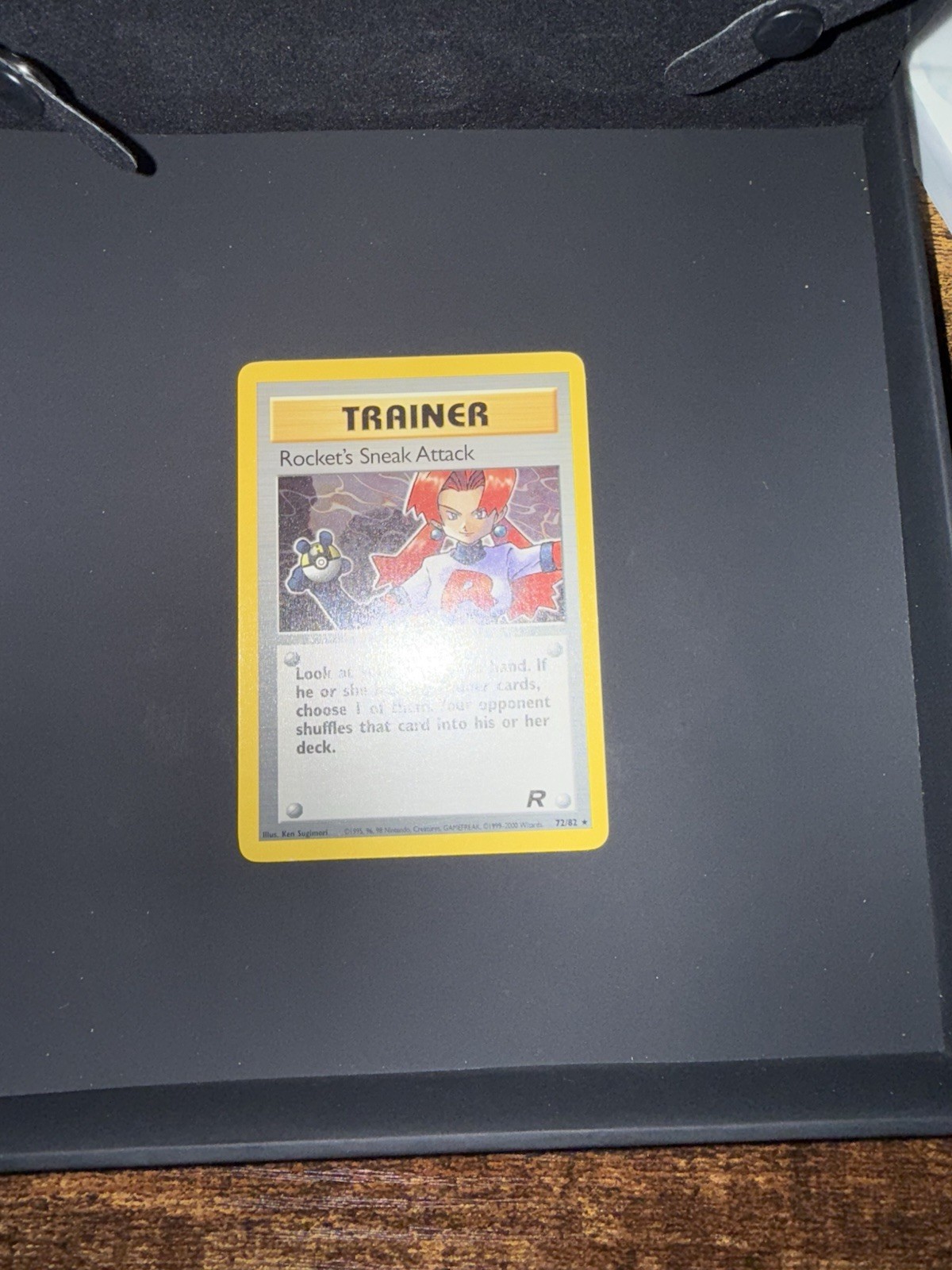 Rocket's Sneak Attack 72/82 - Team Rocket - Rare Trainer - Pokemon - NM