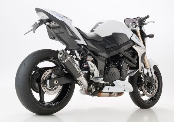 Shark Street GP Auspuff Carbon Passend FüR Suzuki GSR 750 2011-2016-image