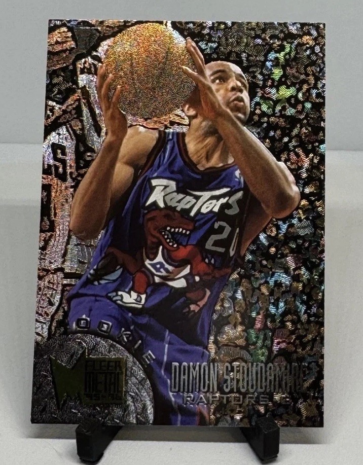 1995-96 Fleer Metal - Rookie Damon Stoudamire #200 (RC) FREE SHIPPING 